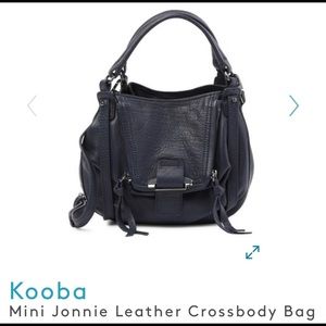 Kooba Mini Jonnie Leather Crossbody Bag